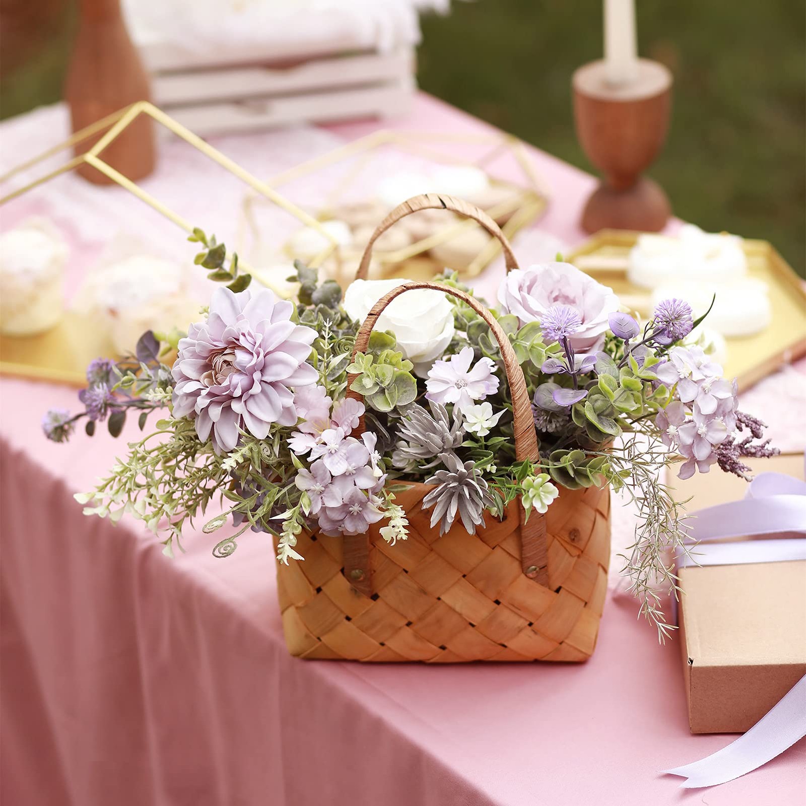 Artificial Flowers Combo for DIY Centerpieces Arrangements Wedding Bridal Bou…