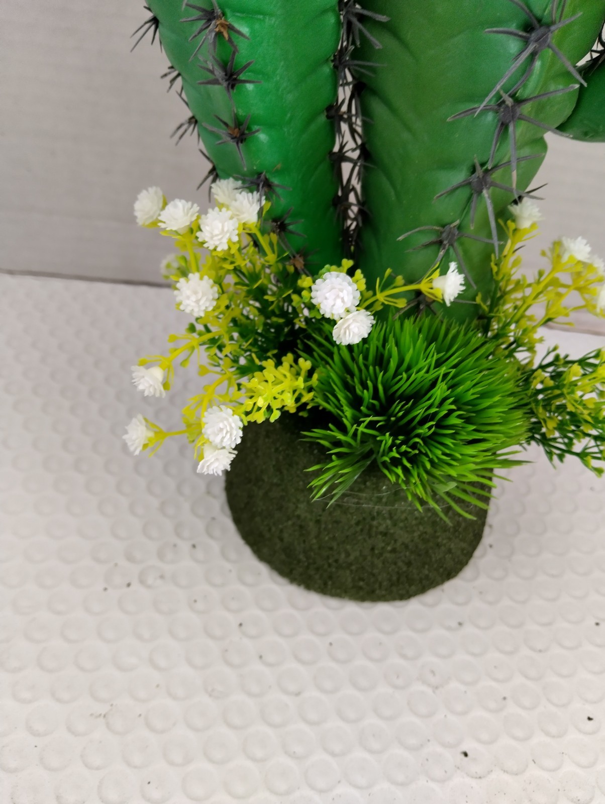 15″ Artificial column cactus.