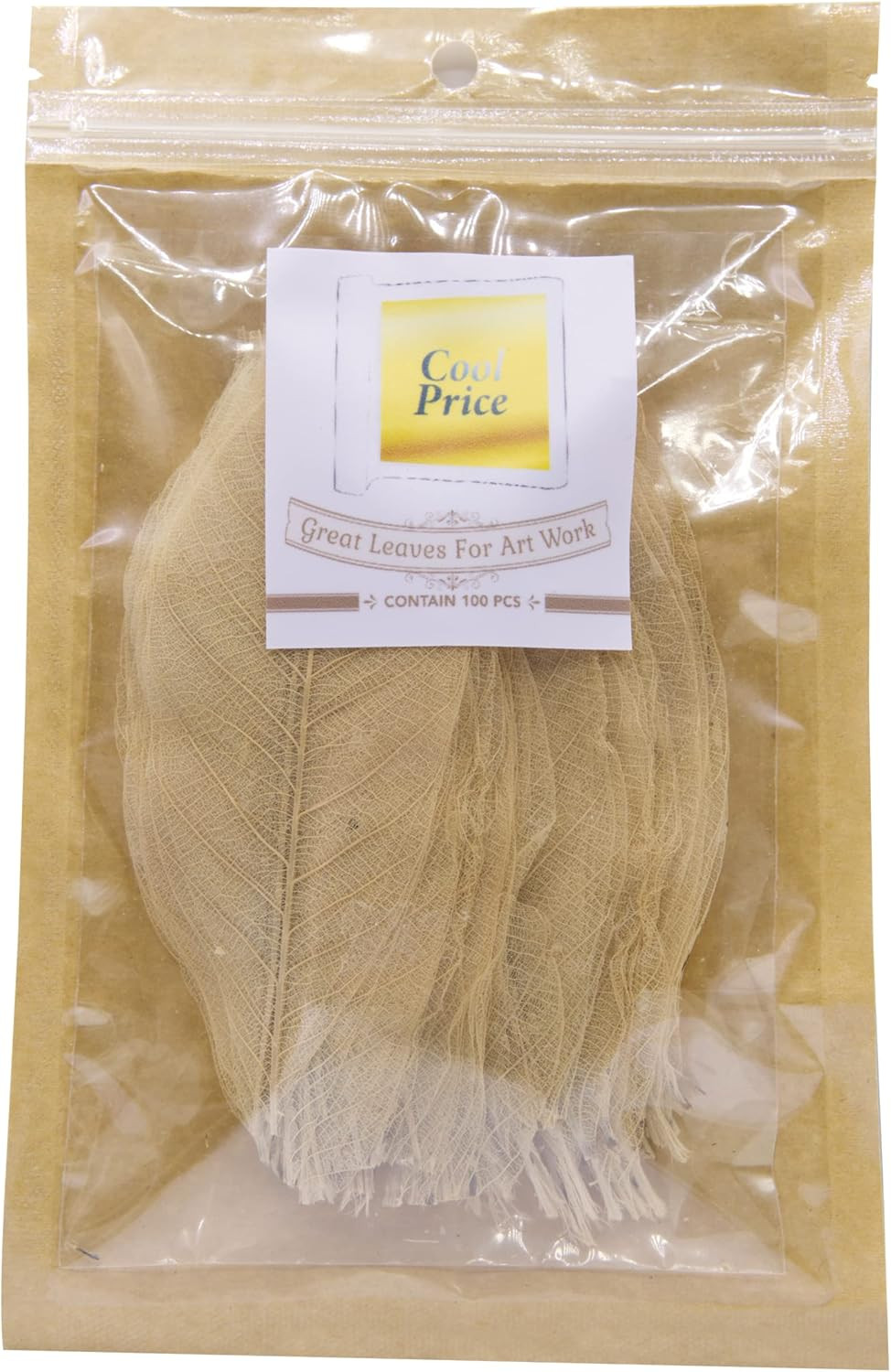 Coolprice Skeleton Natural Dried Rubber Leaves Artificial Leaves Craft Card Scra