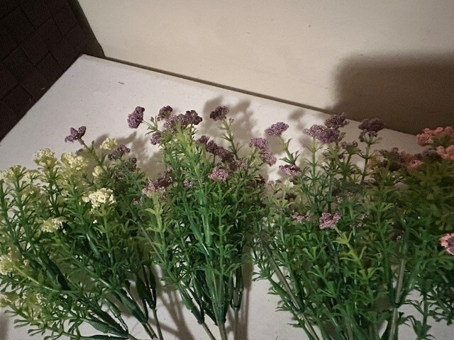 7 new flower bunches in different colors – SALE