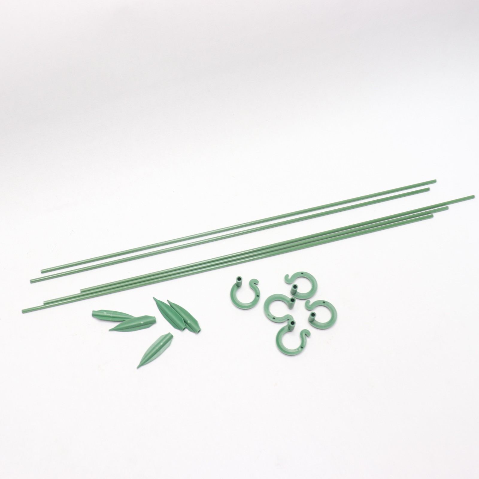 Flower Spike & Plant Support Stake with Ring
