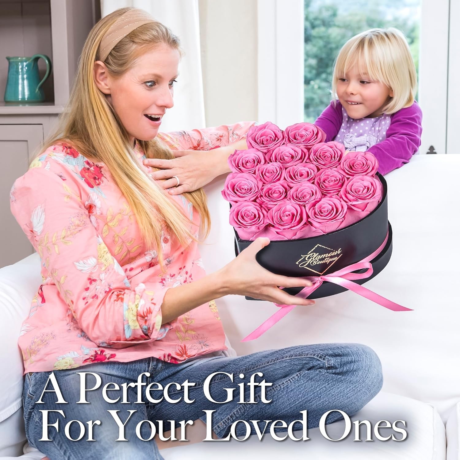 Eternal Flowers Bouquet – Gift for Birthday, Anniversary