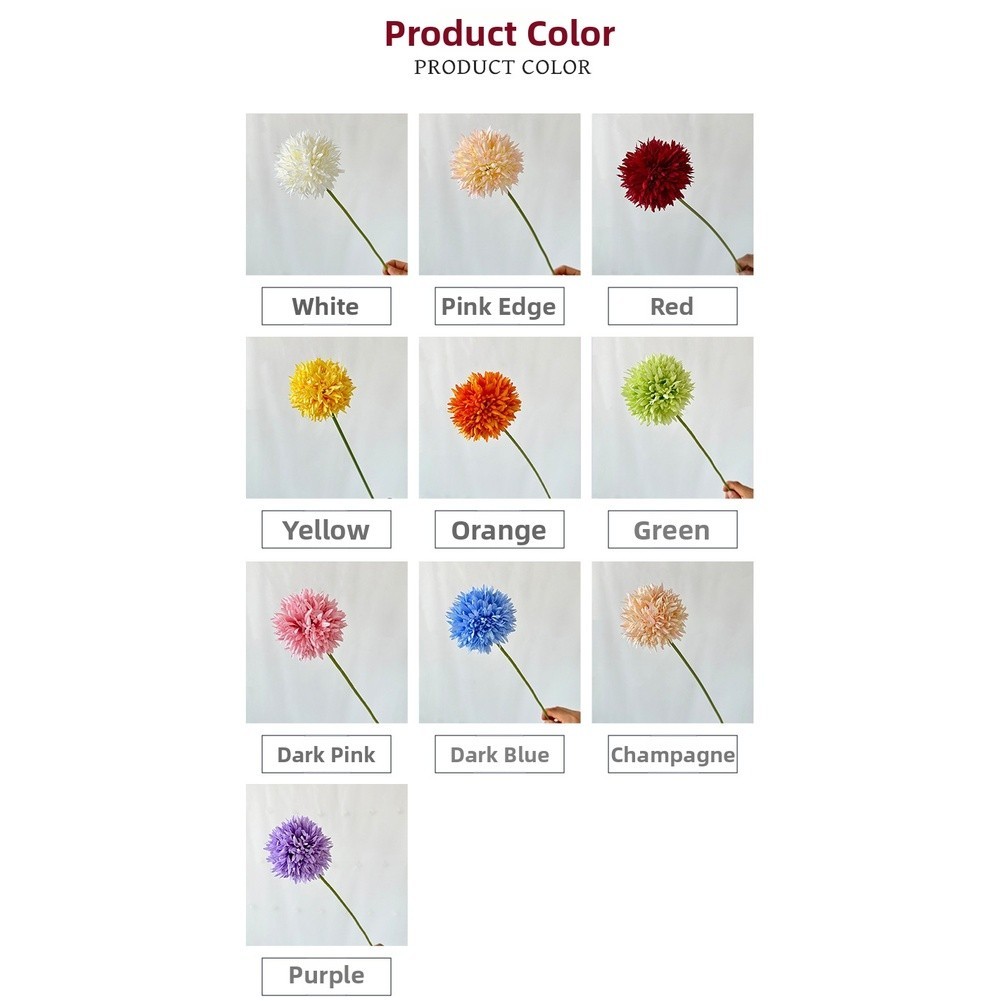 Home Office Party Artificial Peony Bouquet in Silk Fabric 45cm Realistic Design
