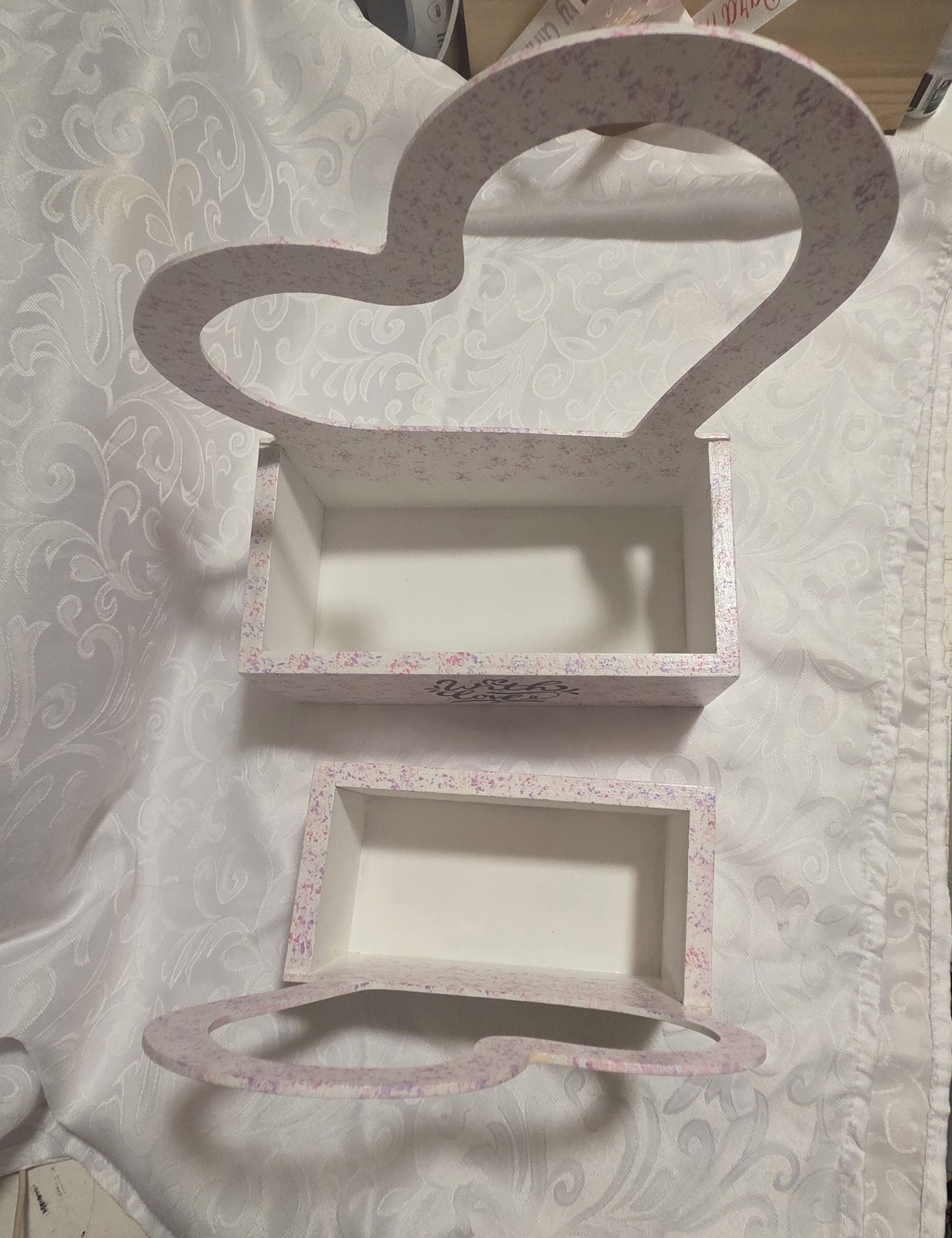 Cajas De Madera Para Flores Decorated wooden boxes for flowers
