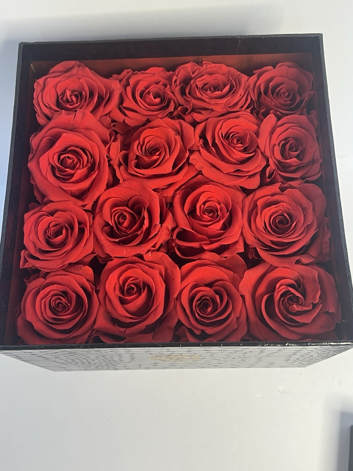 16-Piece Preserved Rose Valentines Birthday Gifts Rose Preserved Flowers