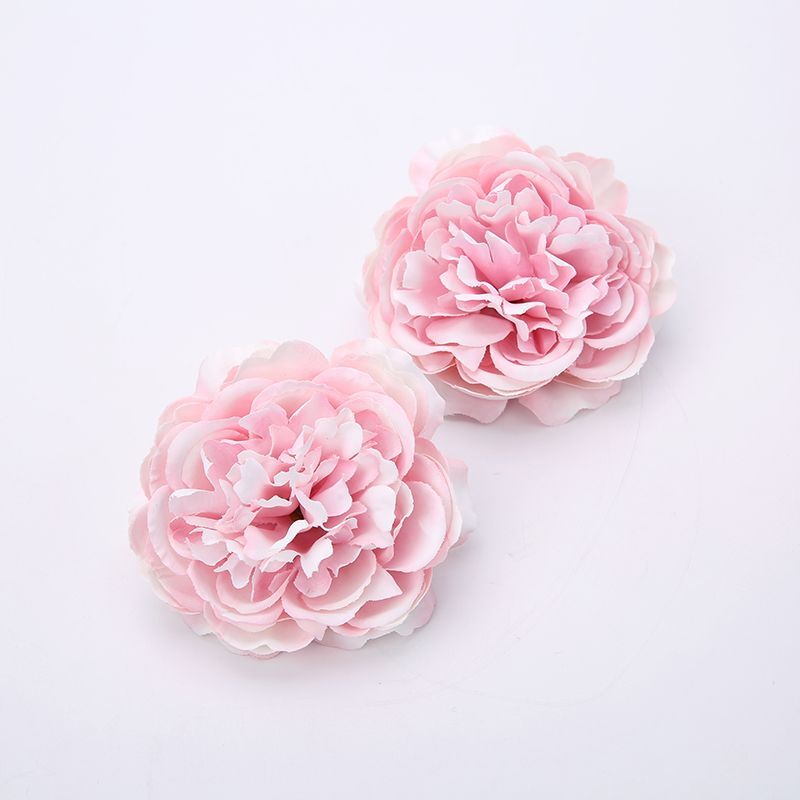 Peony Rose Silk Head Flowers Wedding Party Decorate Artificial Flower 8cm 2-5pcs