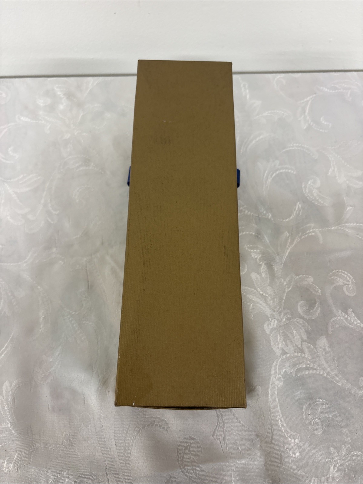 Vtg Real 24k Dipped Green American Rose Bradow Jewelers Watertown WI with Box