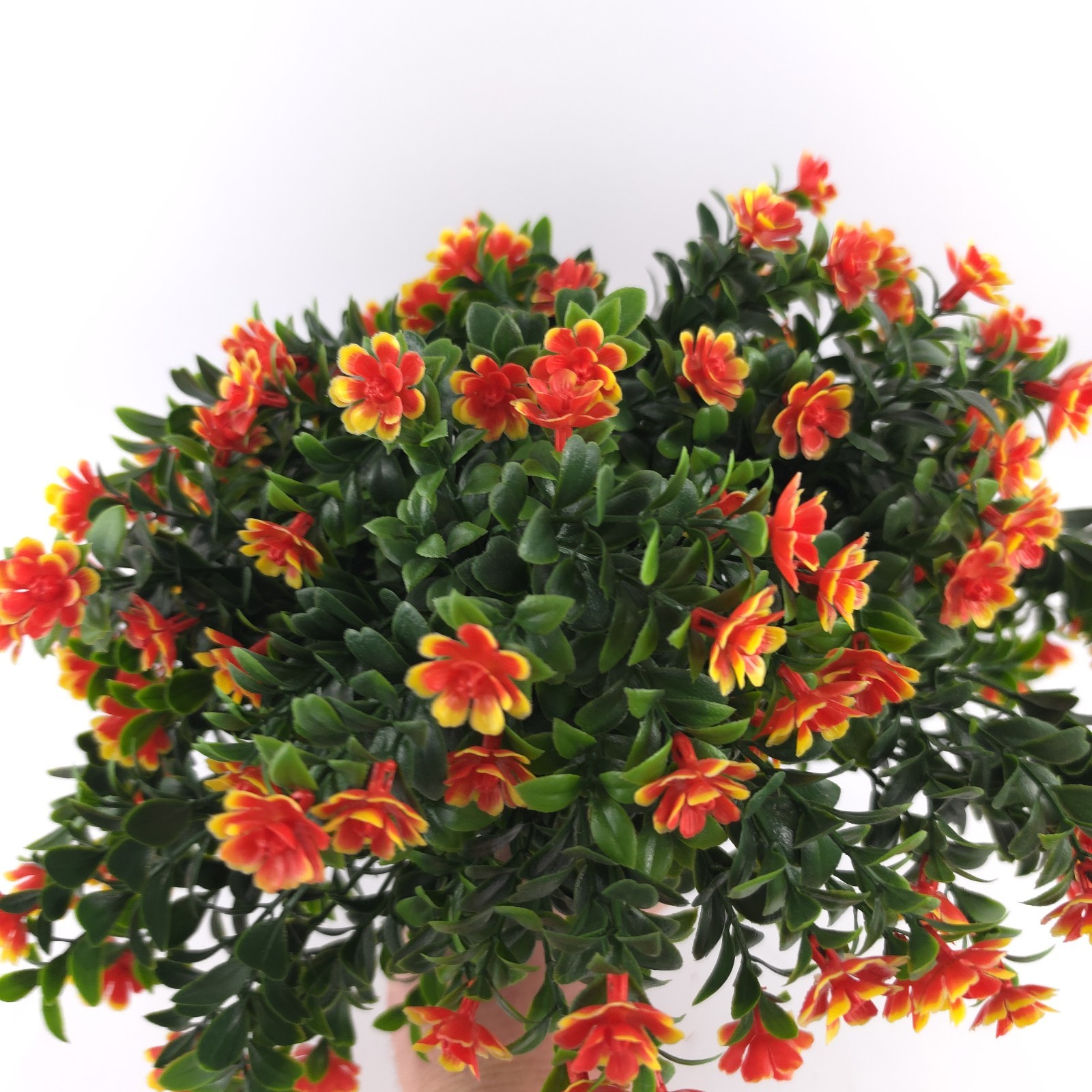 Wicker Park 11″ Faux Wildflower Urn Filler Yellow & Orange