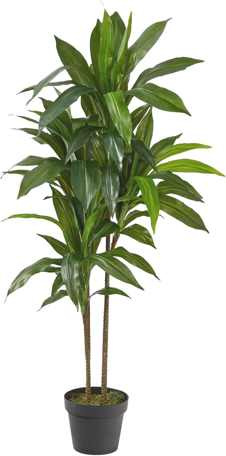 Nearly Natural 48In Artificial Dracaena Plant with Real Touch Leaves and Multi T