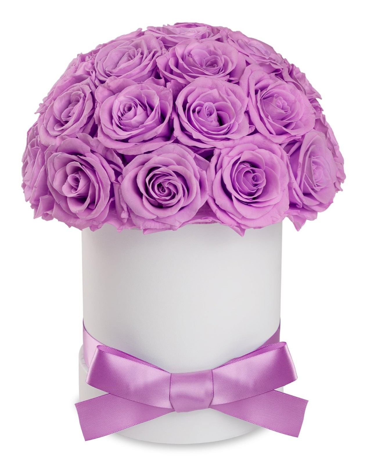 Eternal 27 Forever Roses in Luxury White Box – Preserved Flowers Gift for Women,