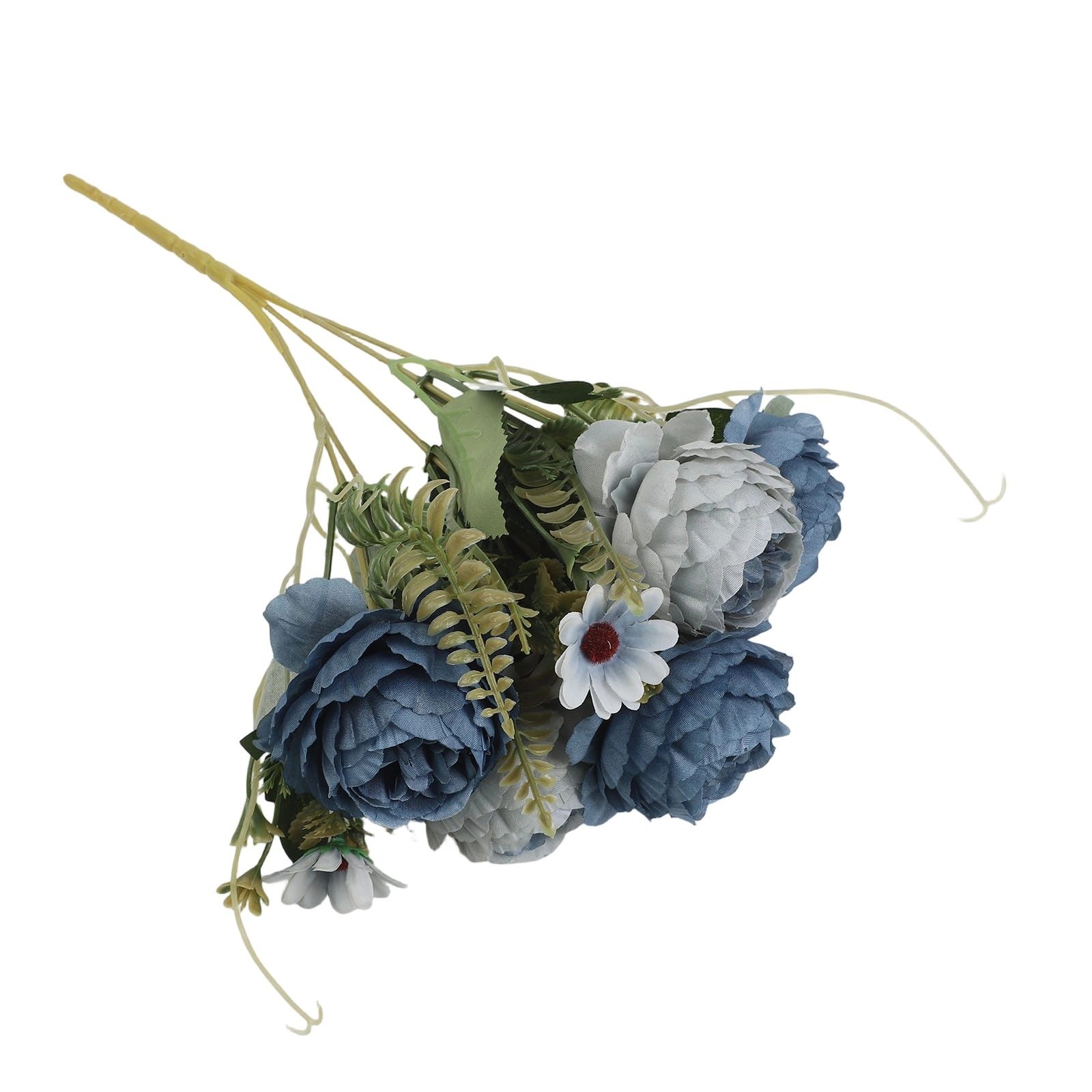 Elegant Faux Floral Bouquet Peony Rose Arrangement for Stylish Centerpieces