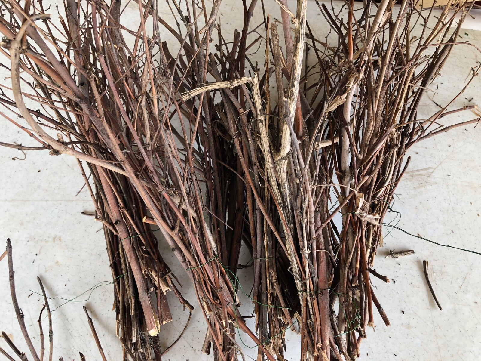 Wood Branch Mixed Twig Bunches 6-12″ Variety Med to Fine~Crafts *Farmhouse Decor