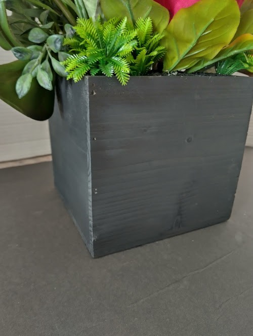 Artificial tropical floral arrangement