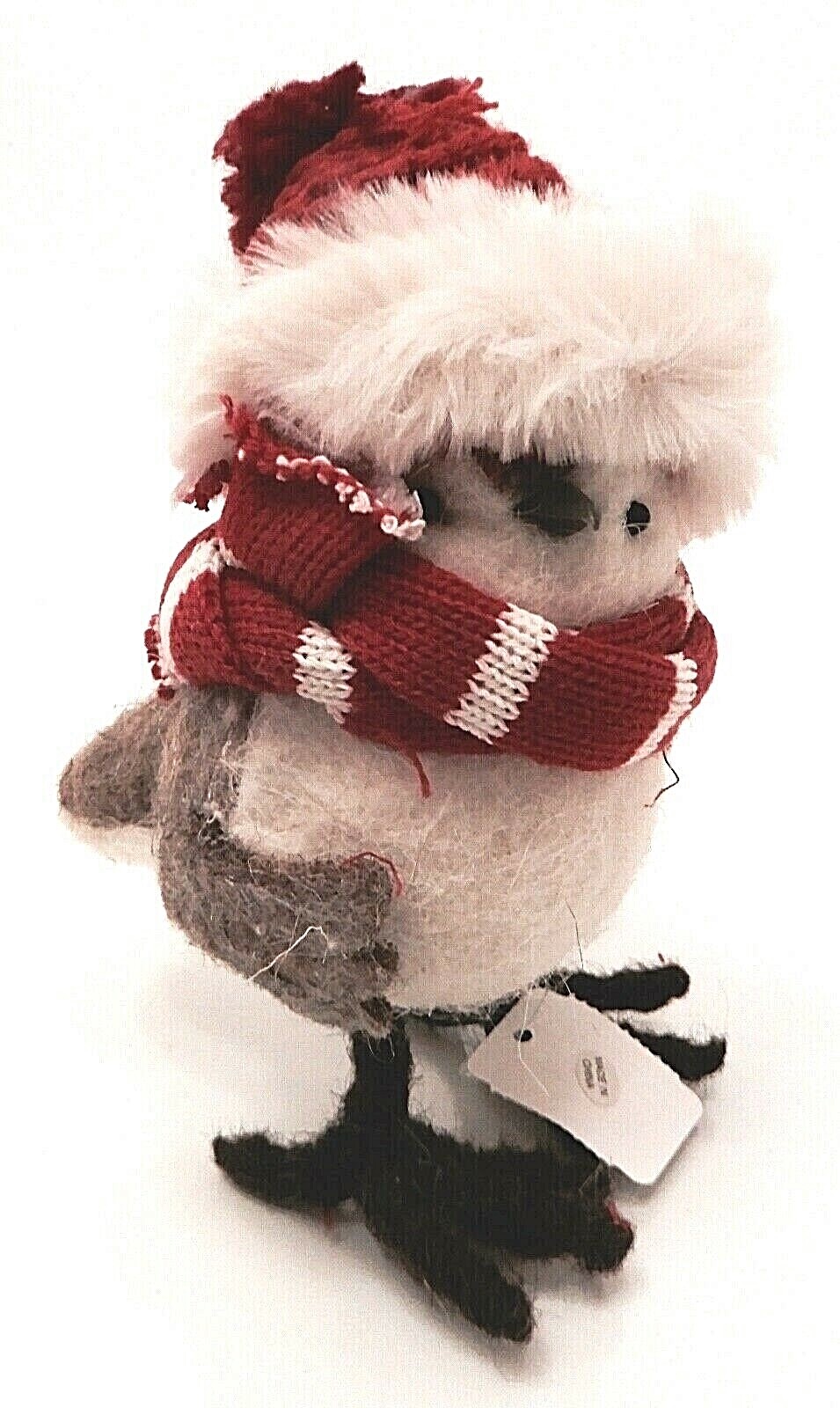BATH & BODY WORKS WINTER SPARROW WHITE HAT & SNUGGLE SCARF NEW!