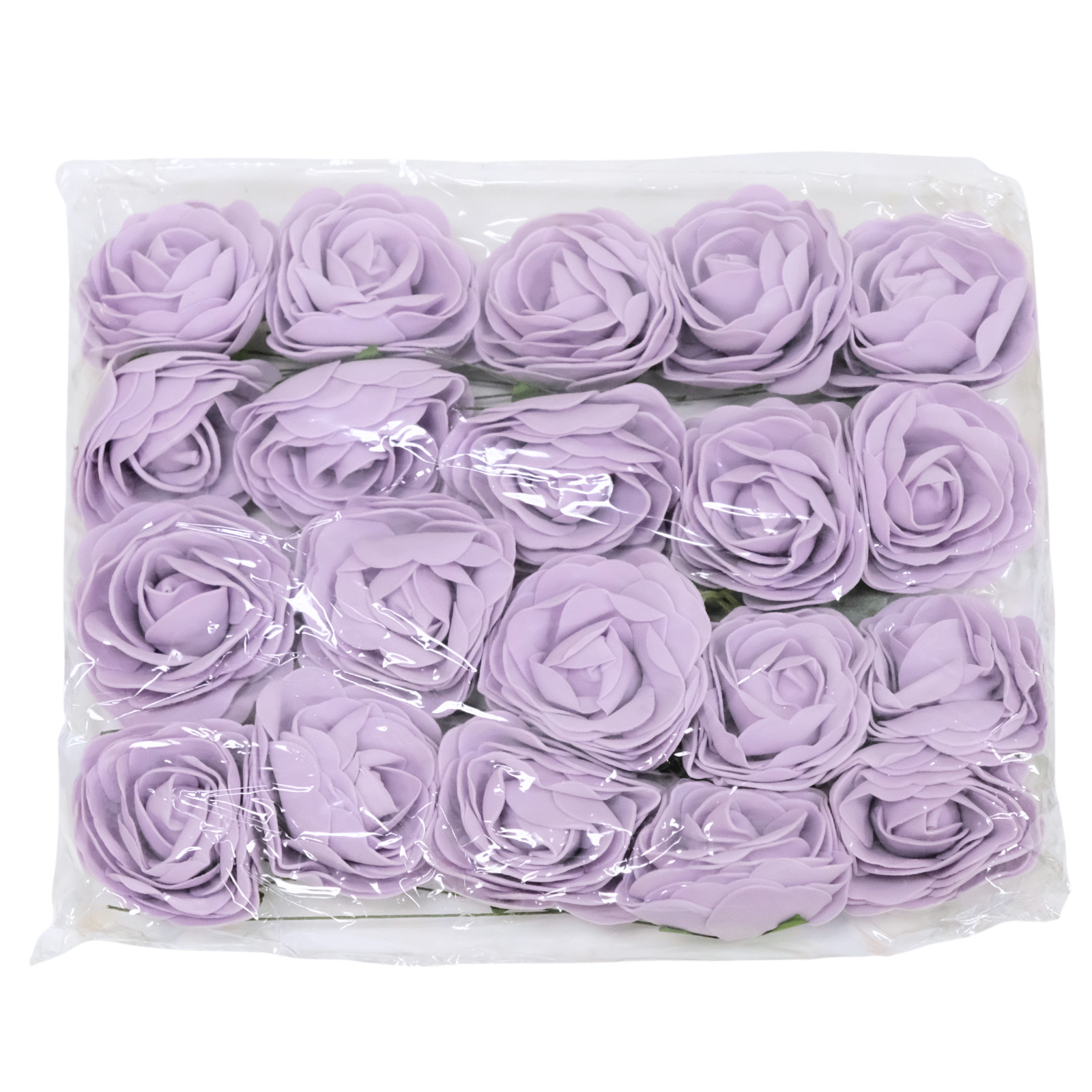 Tophouse Artificial Roses Lilac Color Lot of 40 Fake Roses DIY Bouquets