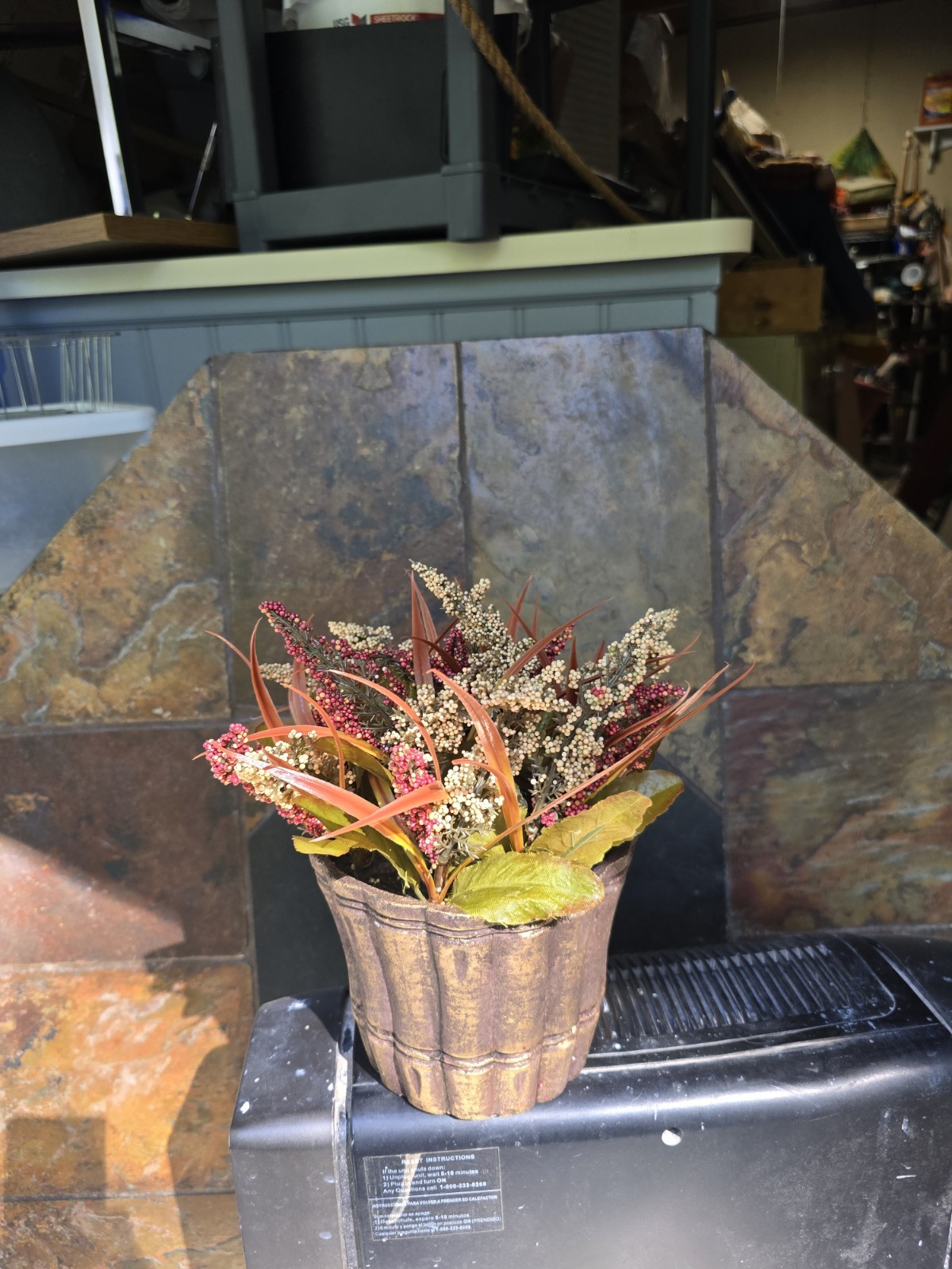 Fall lighted arrangement