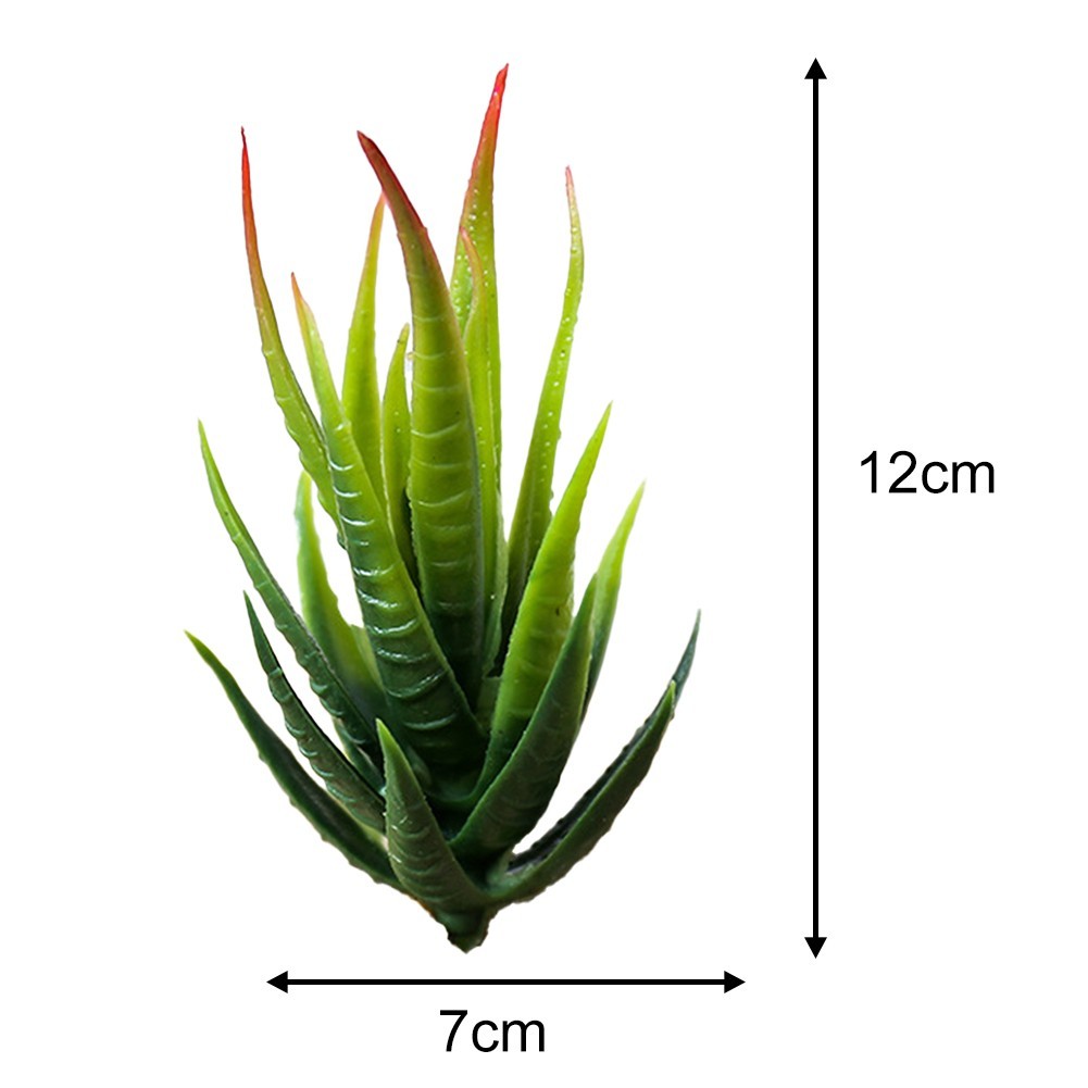 Fresh and Vibrant Artificial Aloe Plant Realistic Simulation Fake Flower
