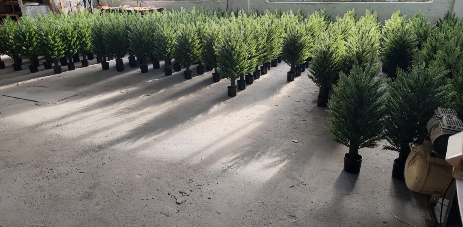 ALL SEASON GREEN 3ft Artificial Cypress Topiary Plants,UV Protection Potted F…