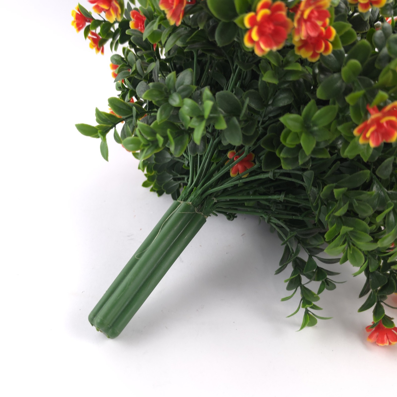 Wicker Park 11″ Faux Wildflower Urn Filler Yellow & Orange
