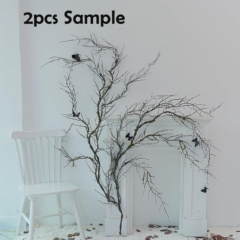 Natural Looking Faux Tree Vine W/ Twisted Branches Home Garden Decoration New