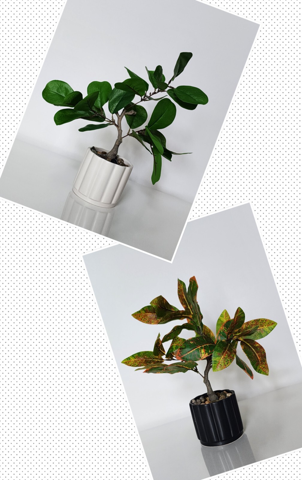 Artificial faux potted multicolor plants home kitchen wedding office decorations