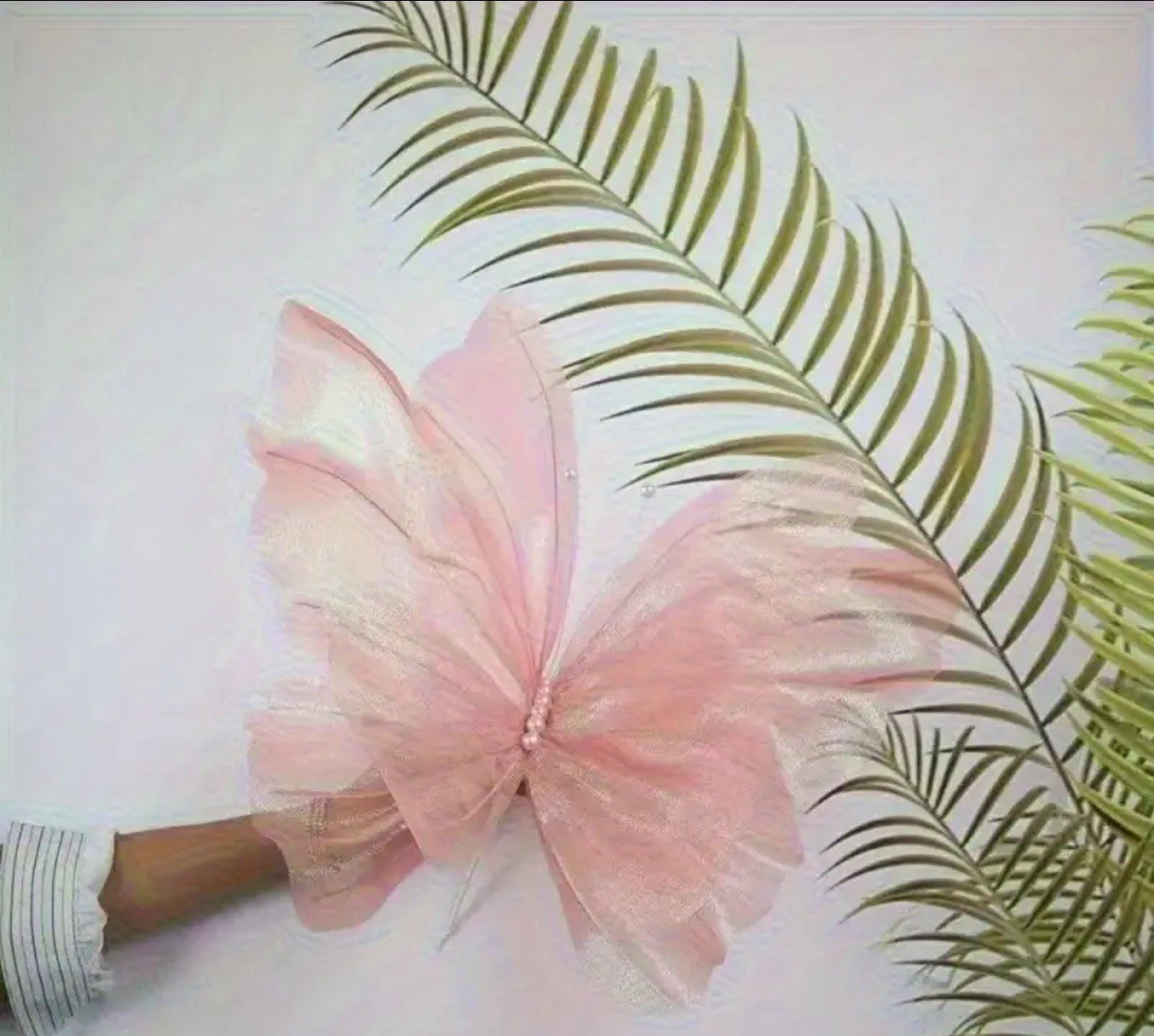 Butterfly 3D Festival Decoration Large Hanging Gauze Fake Butterfly