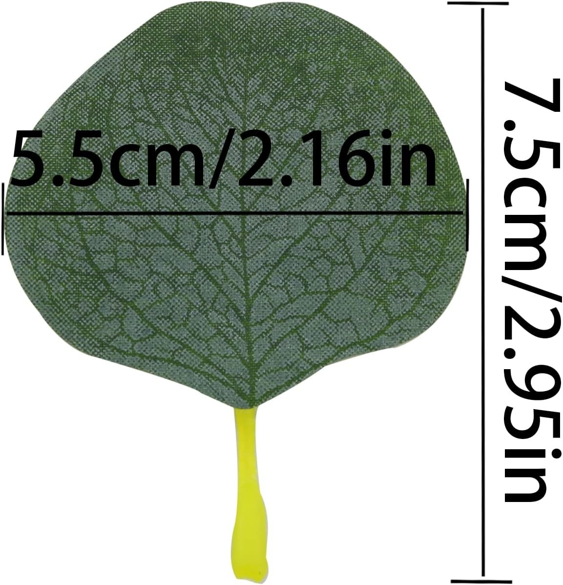 100PCS Artificial Eucalyptus Leaves for DIY Decorations and Floral Arrangements