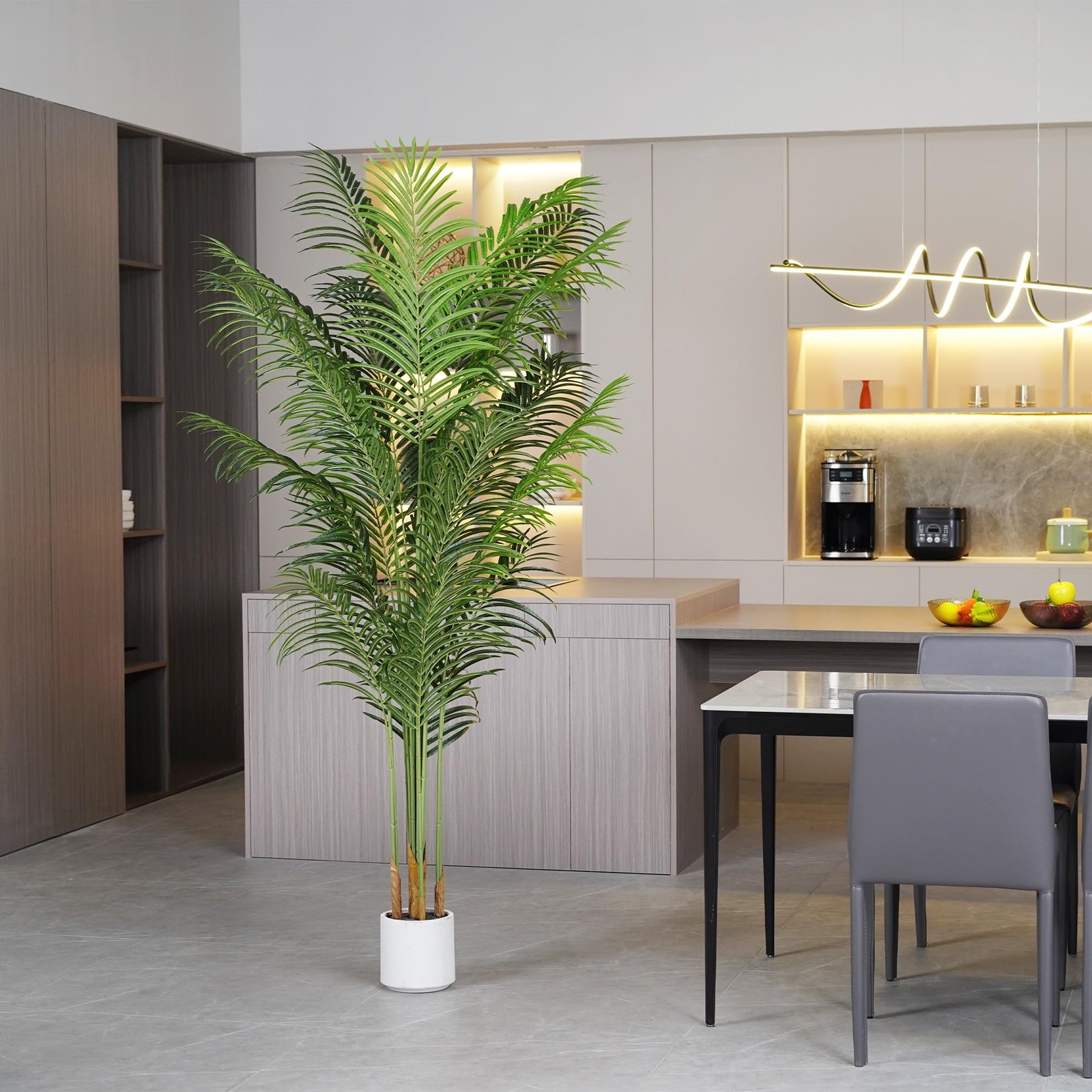 Artificial Palm Tree for Home Decor Indoor 6.6Ft Large Tall Fake Plants Faux …