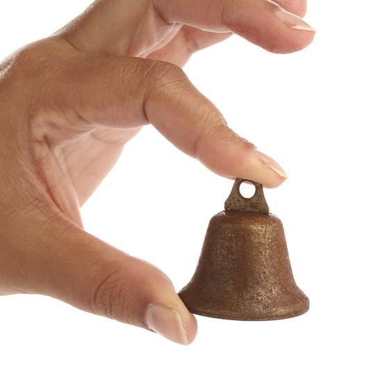 Liberty Bell Rusty Tin Craft Bells Factory Direct Antique Patina Decor Ornament