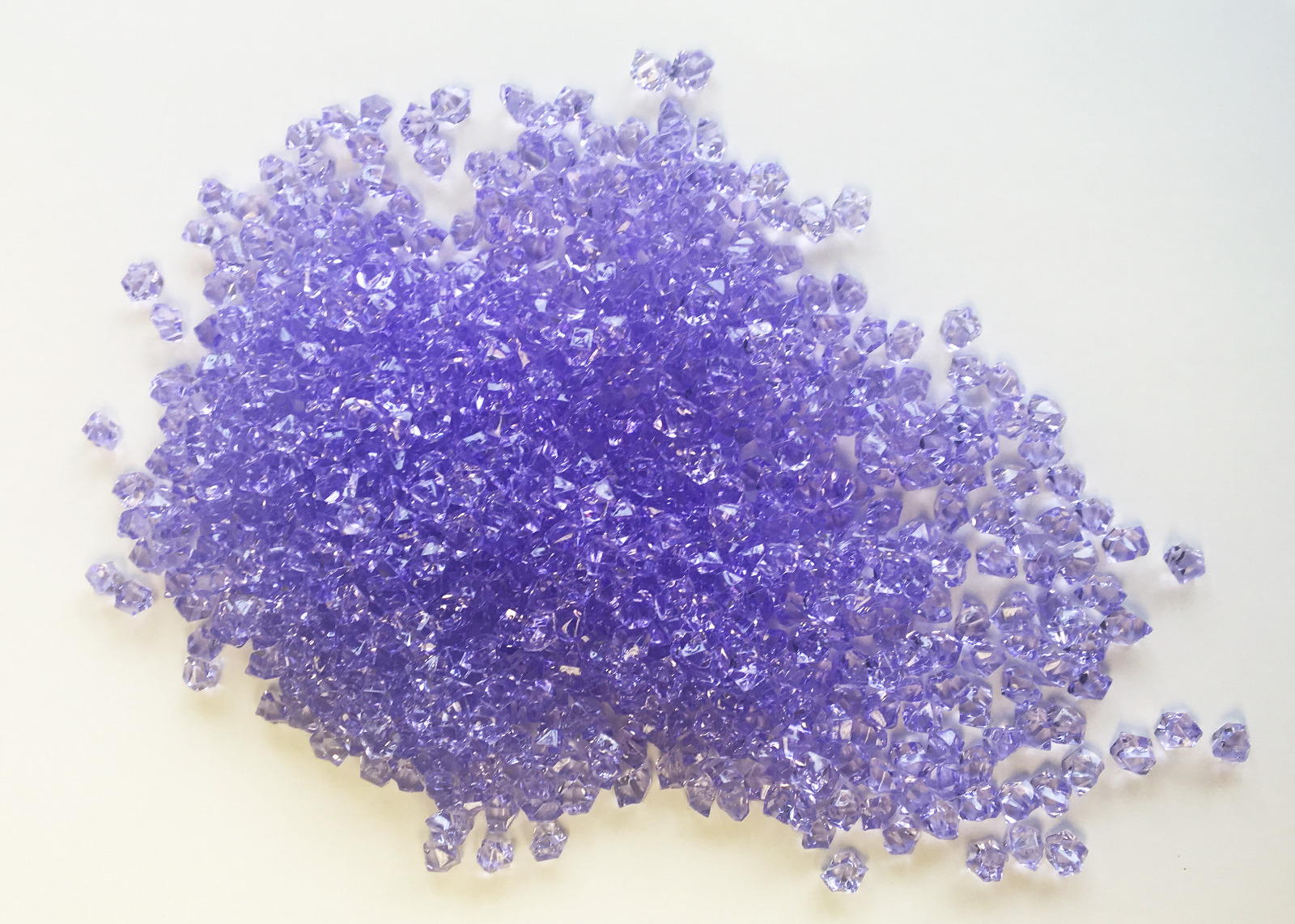 8 Lb. Crystal Acrylic Ice Rock Vase Gems or Table Scatters (Small 1.5cm Purple)