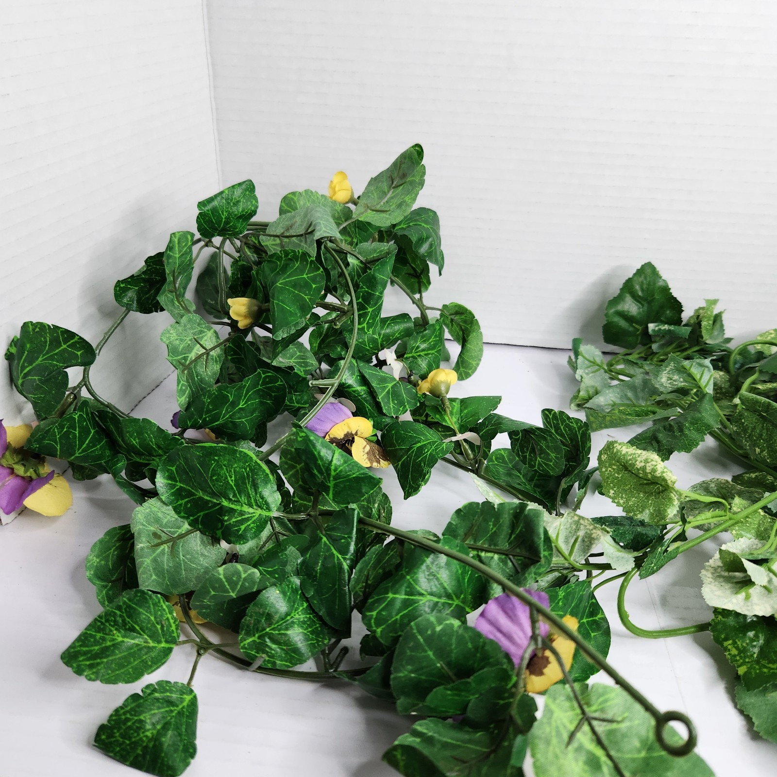 Artificial Ivy Vine Garland Lot Floral Greenery Decor Mixed Length 5 Pieces