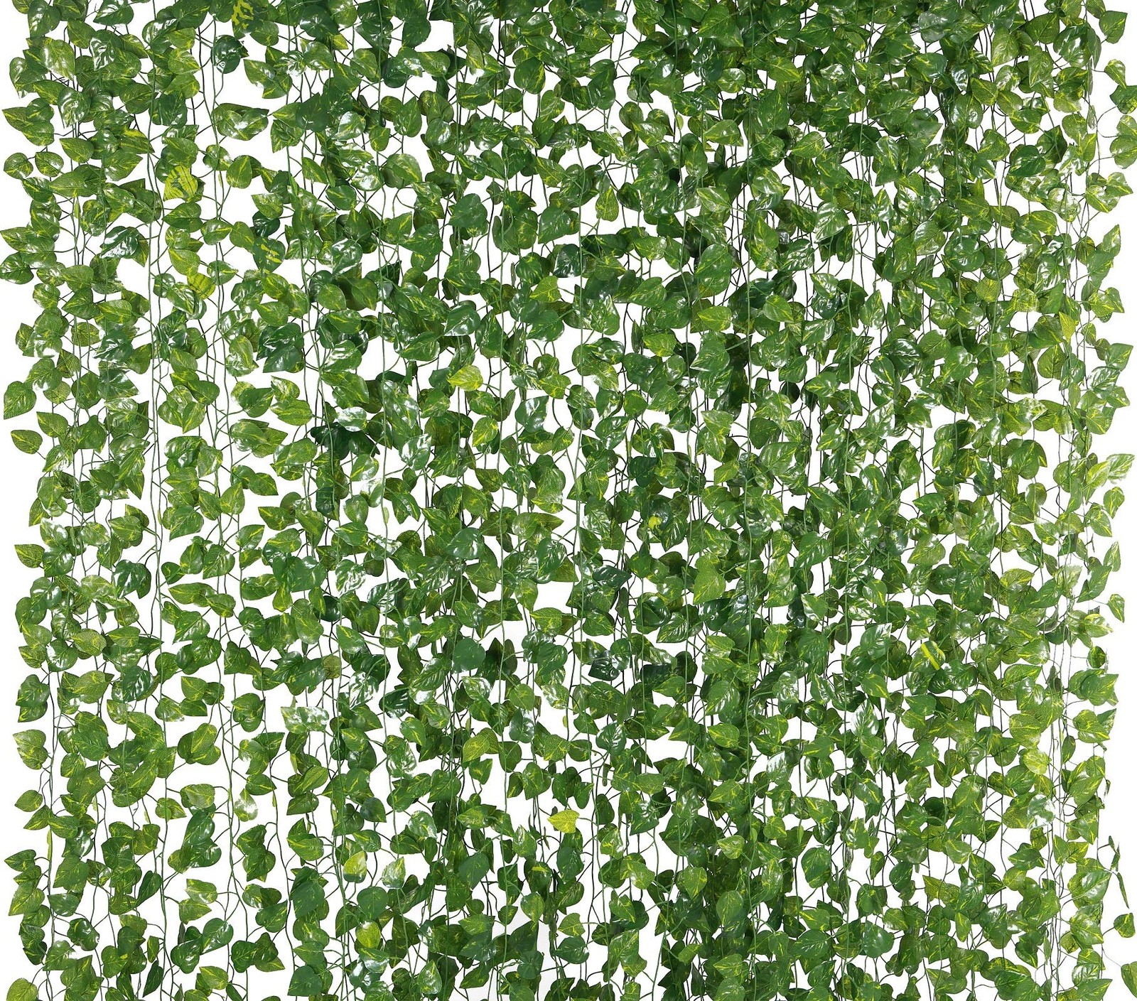 78-Ft 12 Pack Silk Artificial Ivy Vines Leaf Garland Plants Hanging Wedding G…