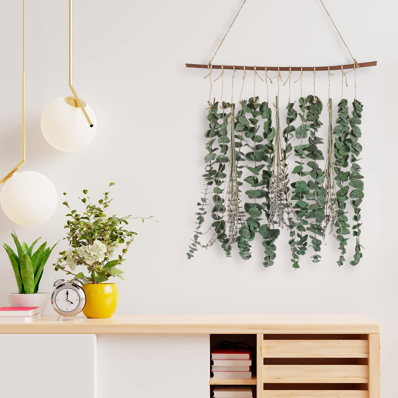 Bathroom Decor Real Eucalyptus for Shower and Lavender Fresh Eucalyptus Stems…
