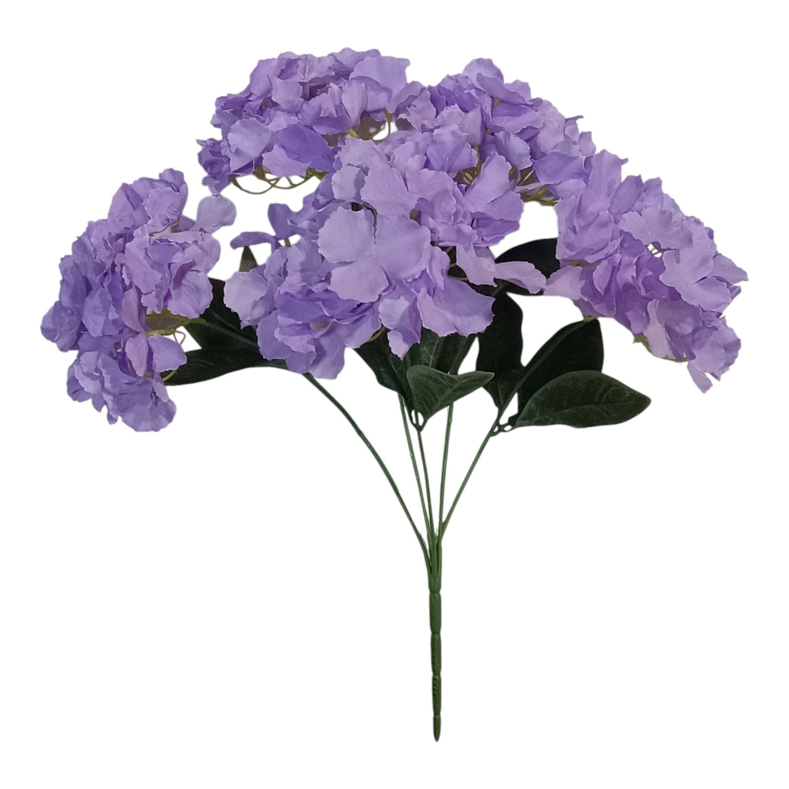 Lg Lavender Hydrangea 19″ Bush Silk Flower General Home Decor Wedding #2268