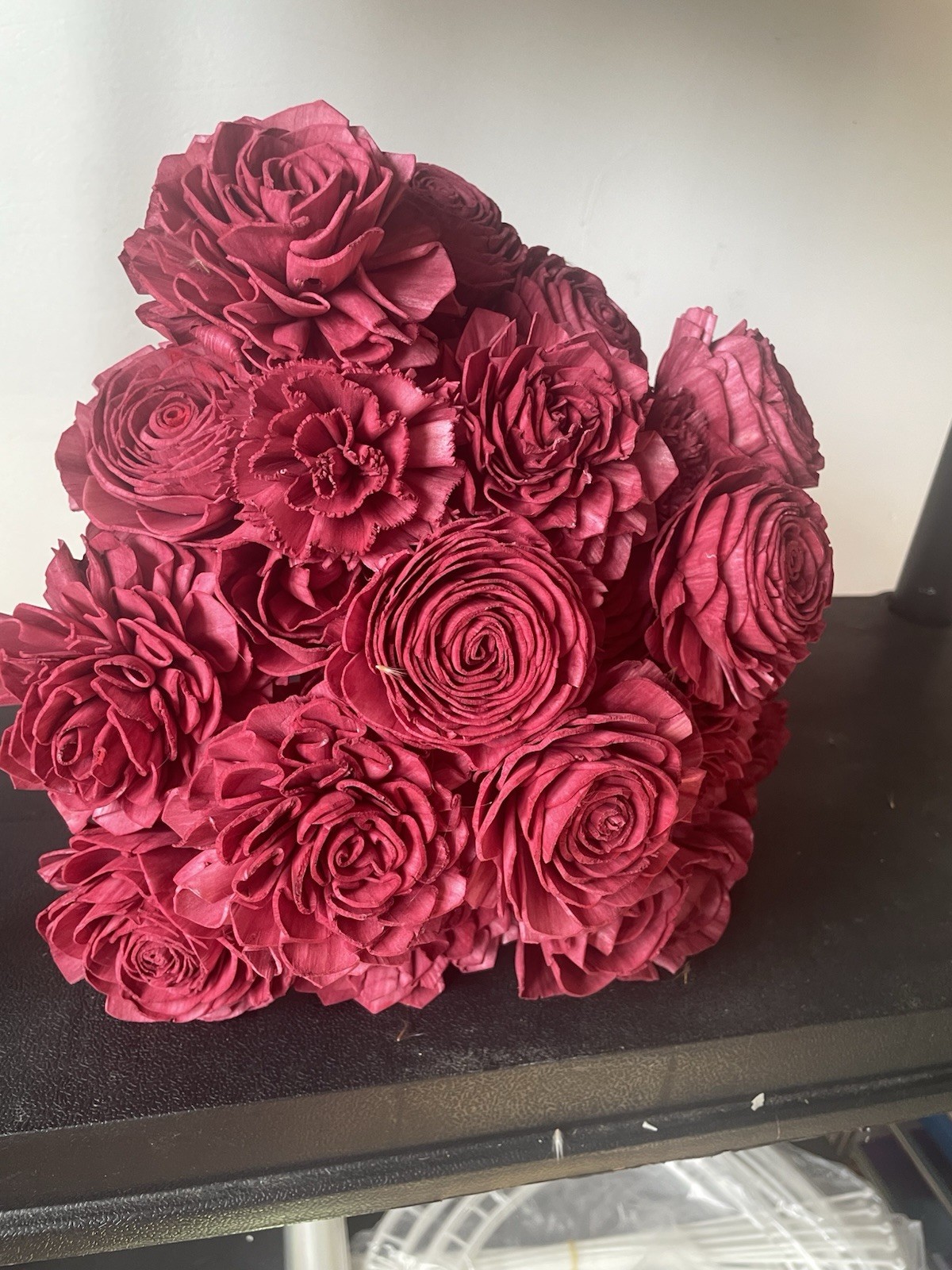 Handmade Wooden Rose Flower Bouquet
