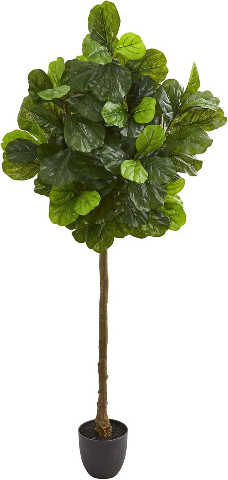 Lifelike 6Ft Fiddle Leaf Artificial Tree – Real Touch Home Decor Accent