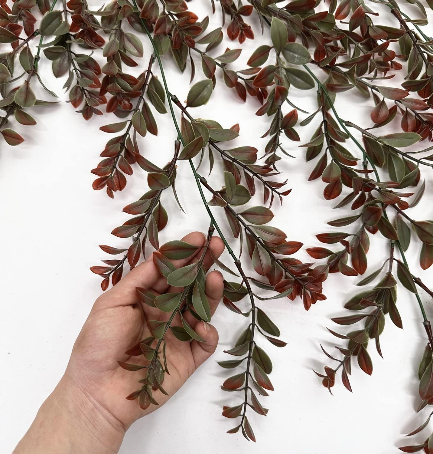 Realistic Fake Ivy Vines – 2 Pack Waterproof Hanging Plants for Events & Home