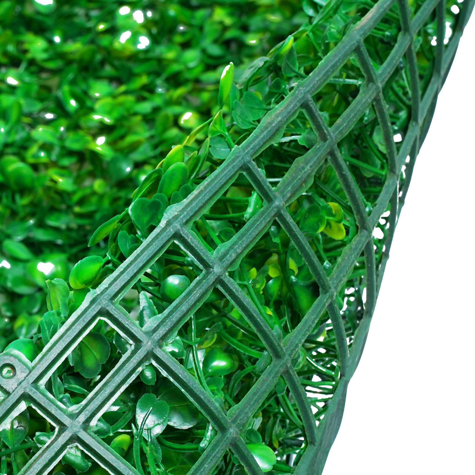 12 Pcs Artificial Plant Wall Mat Greenery Hedge Grass Fence Panel Decor 60x40cm