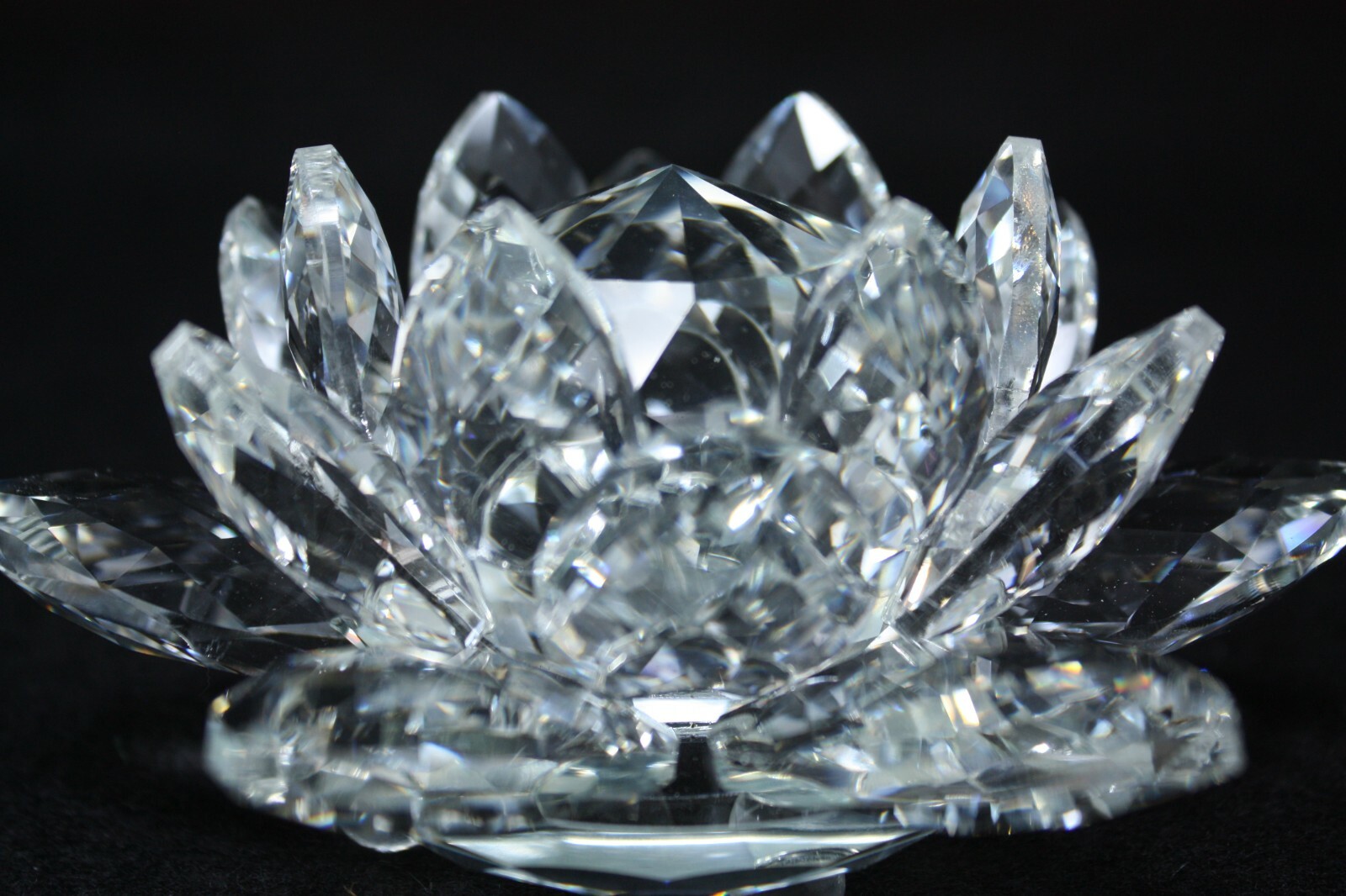 Amlong Crystal High Quality 5″ Lotus Flower with gift box