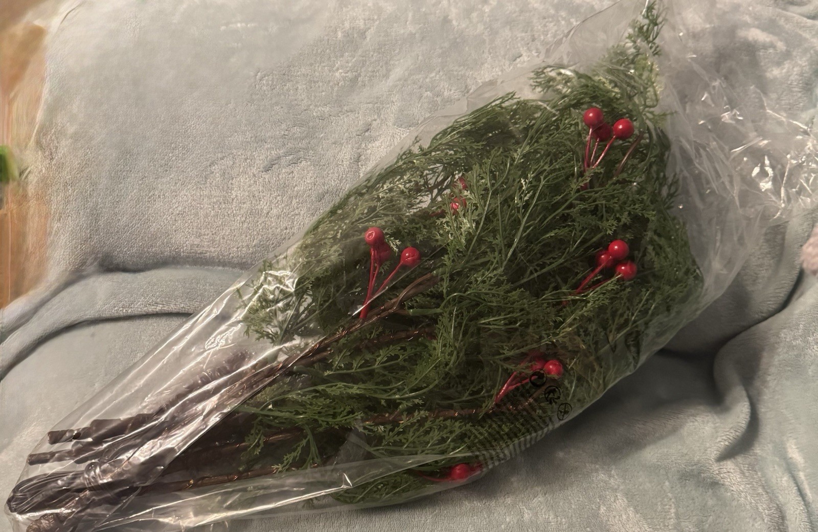 Birchlitland Lighted Brown Branches Cedar 32IN 60 LED with Timer NEW!