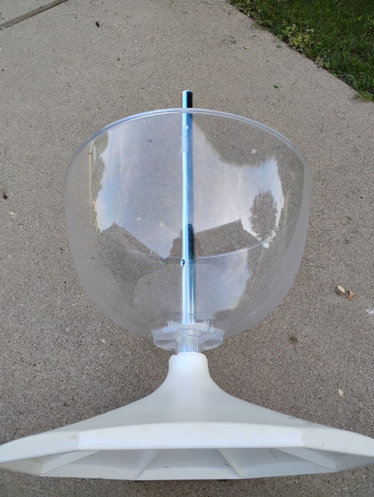 Vintage Mod Spaceage Terrarium Dome Floor Plant Stand Atomic MCM BASE ONLY
