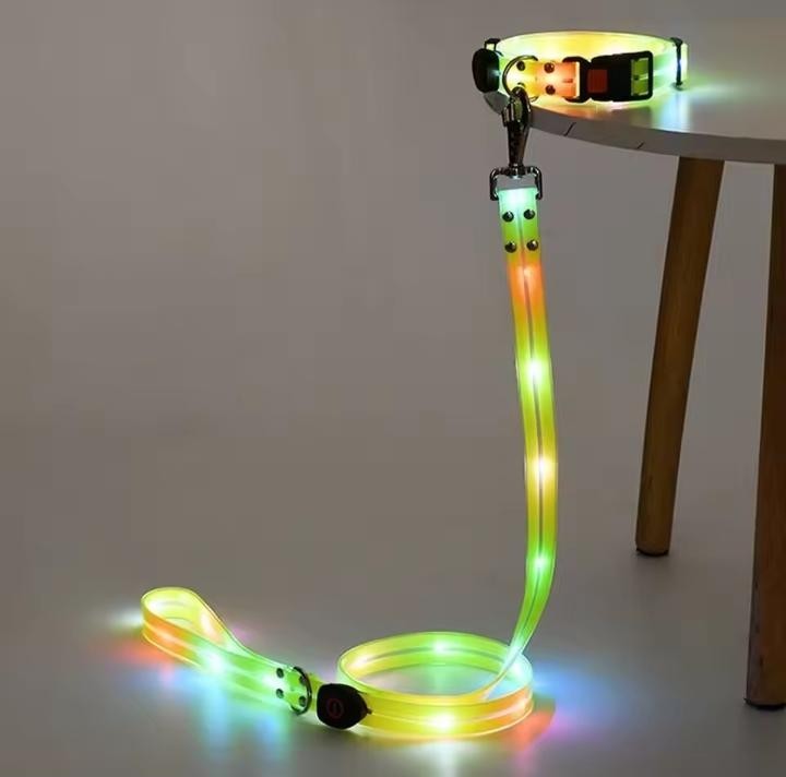 LED Glowing Nylon Strip Night Safety Decorative Ribbon Adjustable Luminous Strip