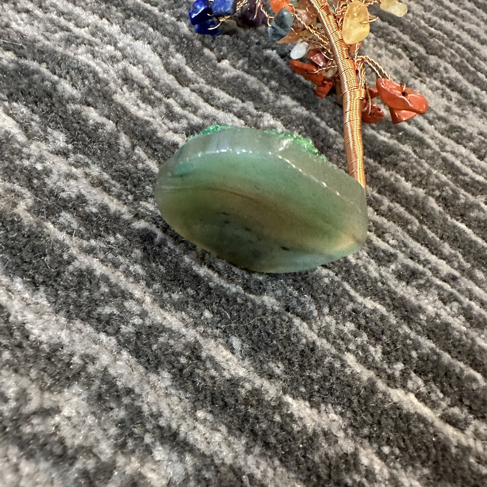 Crystal Tree 7 Chakra Healing Natural Gemstone Stone Base Copper Wire Handmade