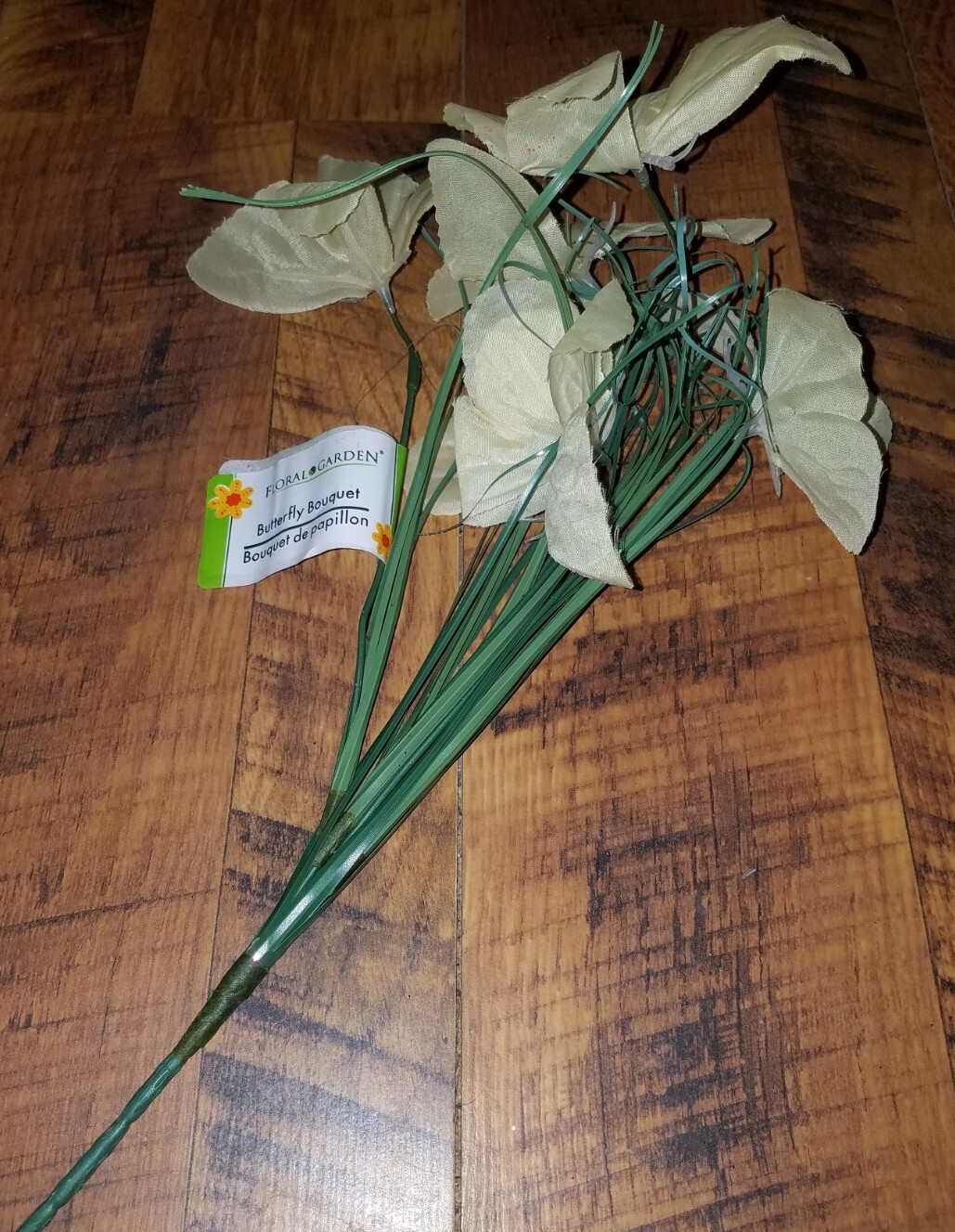 Floral Garden Butterfly Bouquet Artificial Flower Stem