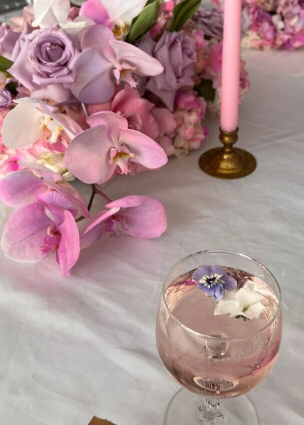 FRESH EDIBLE FLOWERS Pink Collection 50-75 Free Overnight Ship WEDNESDAYS