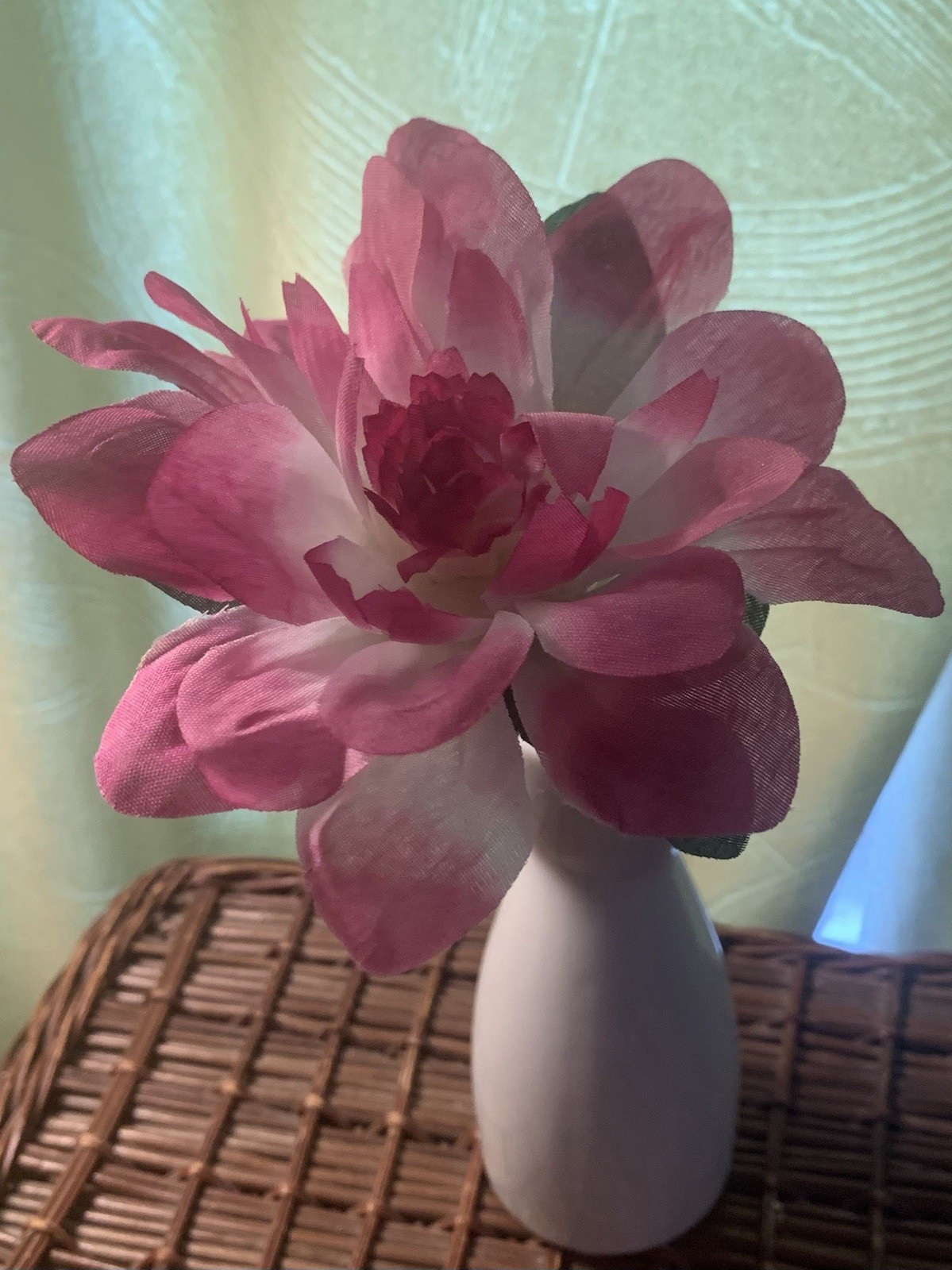 Homemade Flower Pen *Hot Pink Dahlia * 3 Available