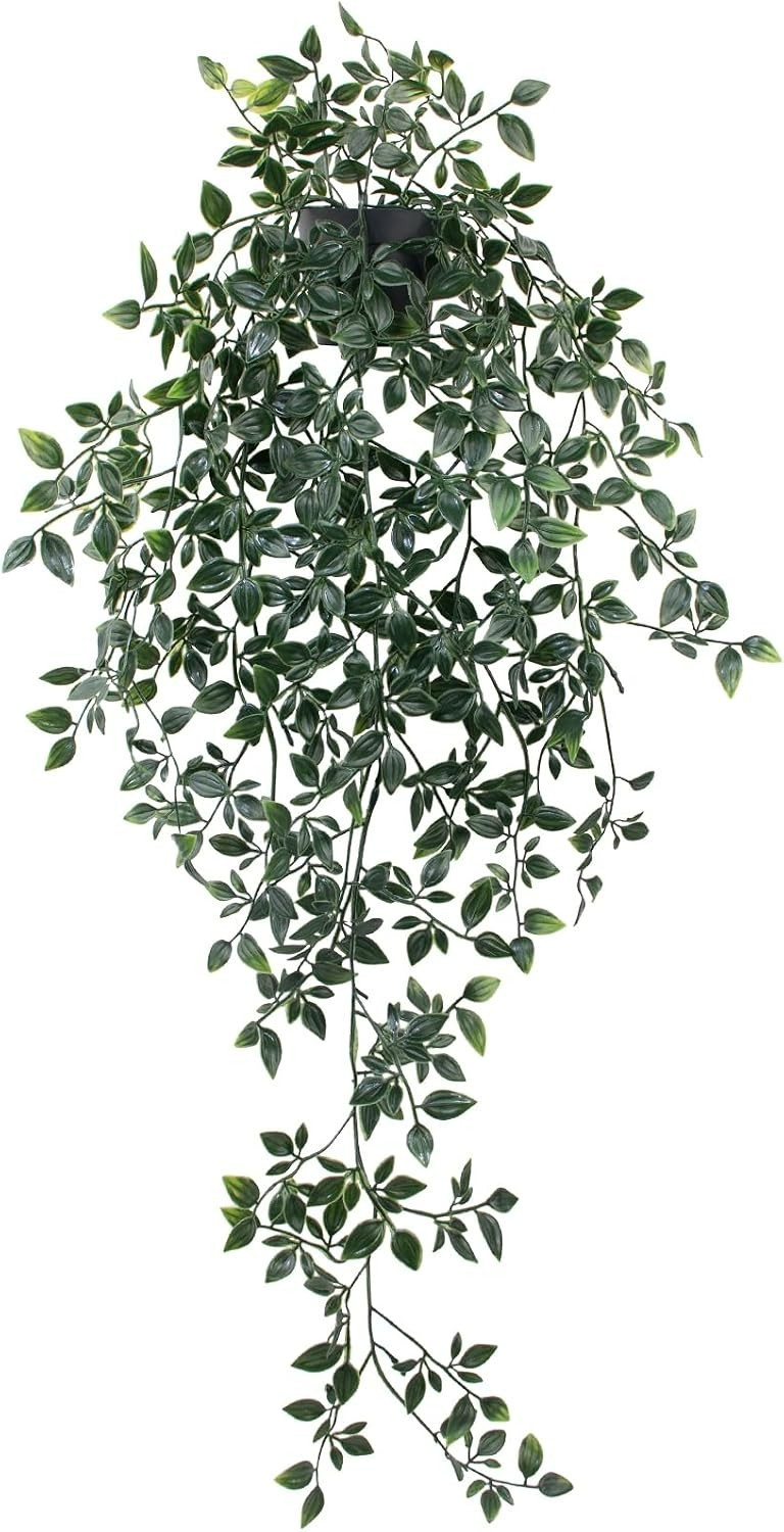 Space-Saving 28.7-in Artificial Hanging Plant – Perfect for Any Room Decor