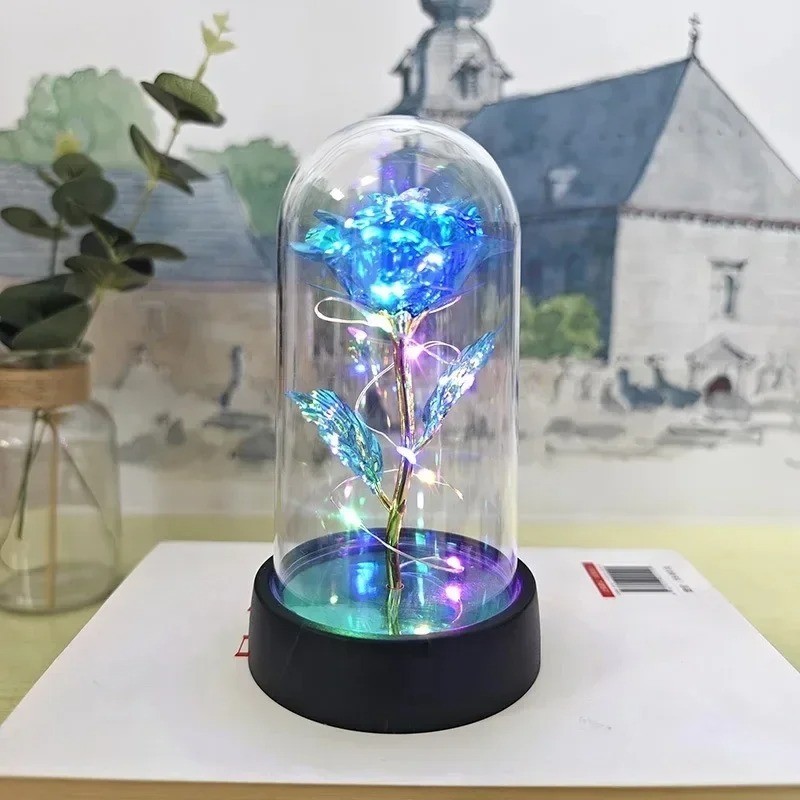 Eternal LED Rose Flower Gift for Valentine Anniversary Wedding Gift/Décor
