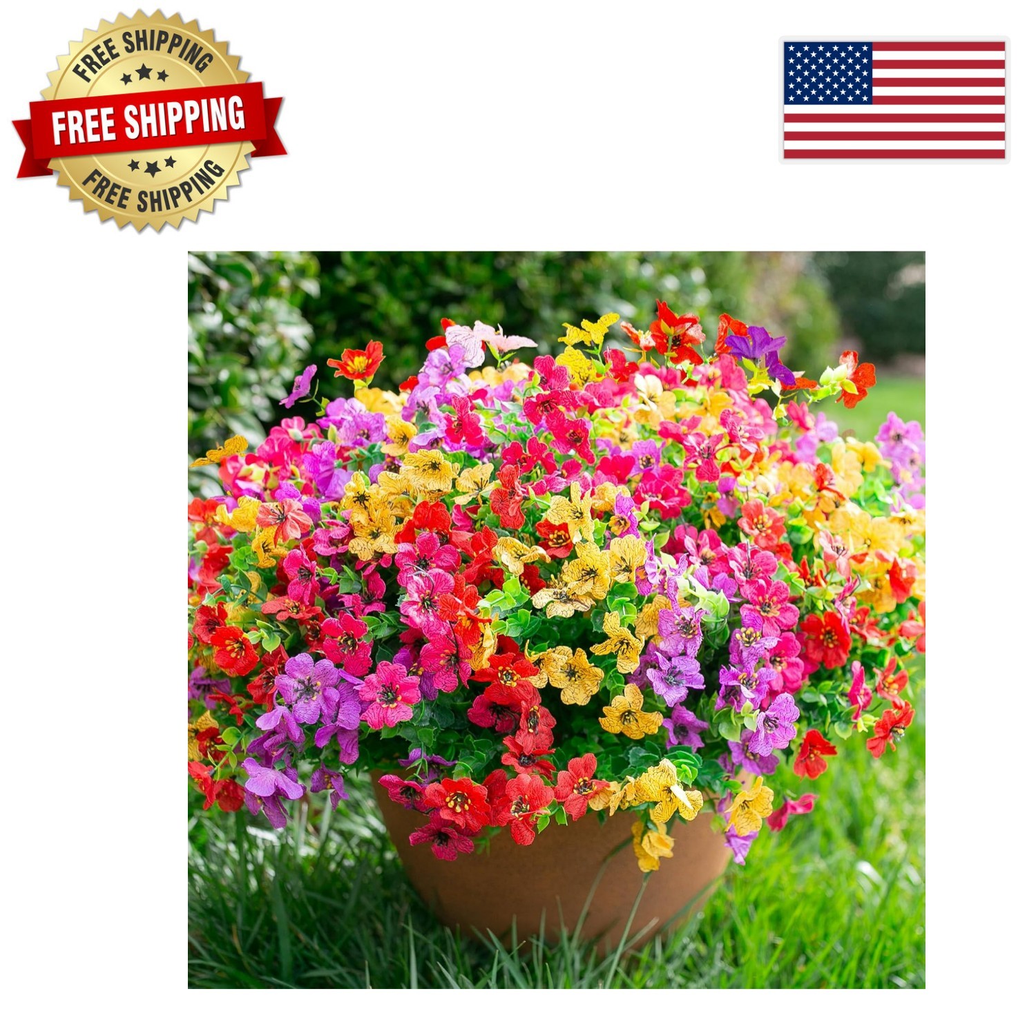 12 Count Colorful Daisy Flower Bundles – Perfect for Garden and Outdoor Events