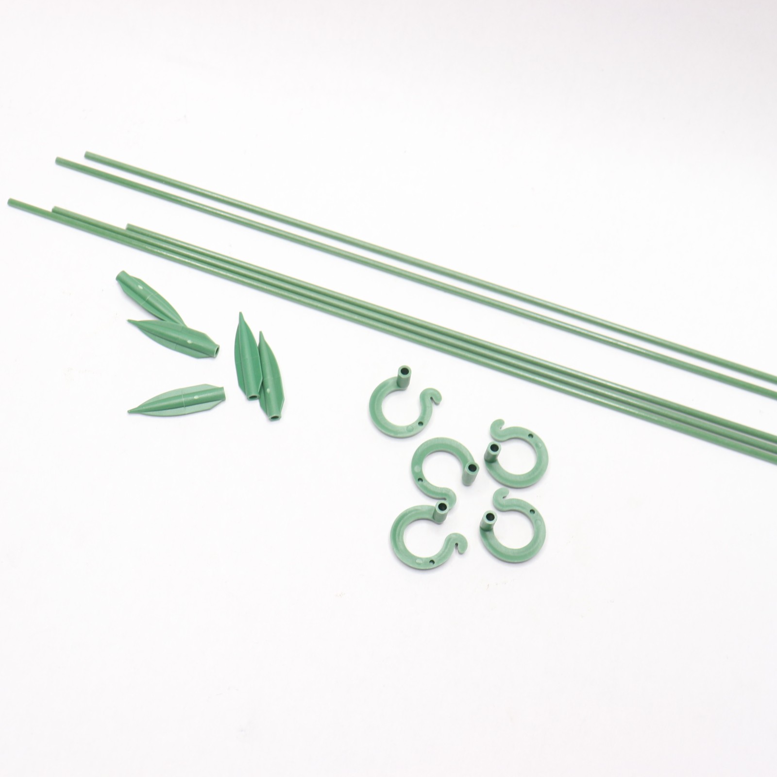 Flower Spike & Plant Support Stake with Ring